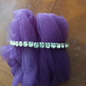 White Stone Bracelet